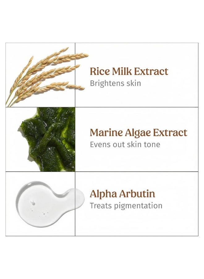 Vilvah Store Milk Drops Brightening Serum | Fades Dark Spots, Treats Hyperpigmentation & Evens Skin Tone | Hyaluronic Acid & Alpha Arbutin Serum for Women & Men | Suitable for All Skin Types | 20ml - Image 3